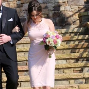 David’s bridal bridesmaid dress